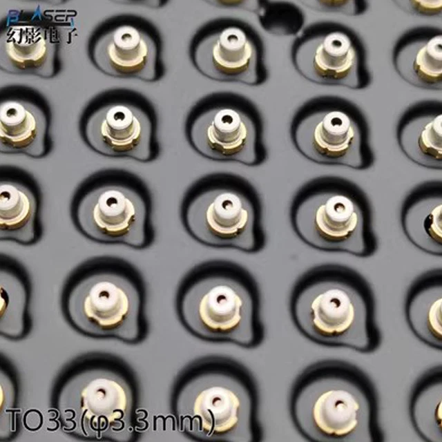 100pcs 650nm 7mW 3.3mm Red Single Mode Laser Diode N-type /M-type Foot Position