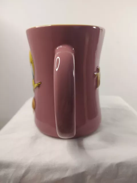 Warner Bros  LOONEY TUNES Tweety Bird 3D CUP MUG Coffee Pink Yellow XPRES 2006 2