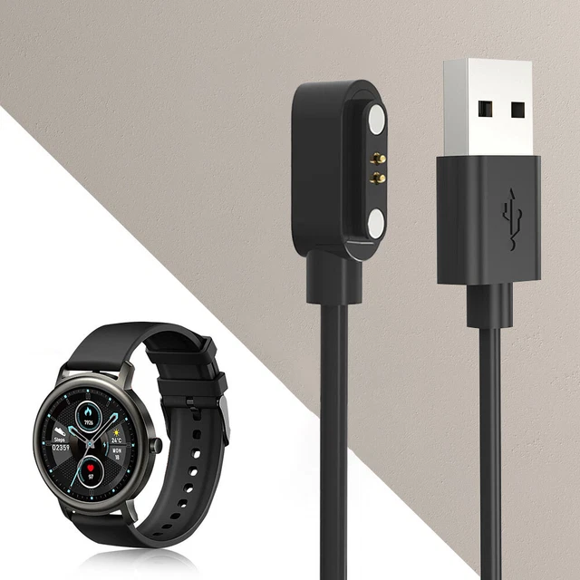 Usb Watch CAVO DI RICARICA smartwatch magnetico USB 3 pezzi in sostituzione di ...