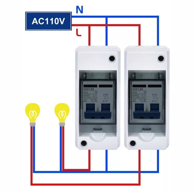 Heißer Verkauf Leistungsschalter Wasserdicht Combiner Box DC12-240V IP65