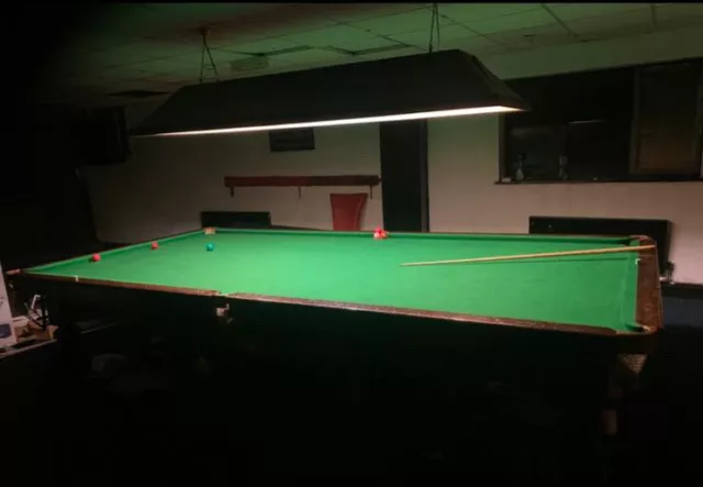 3 Full Size Snooker Tables Read Description