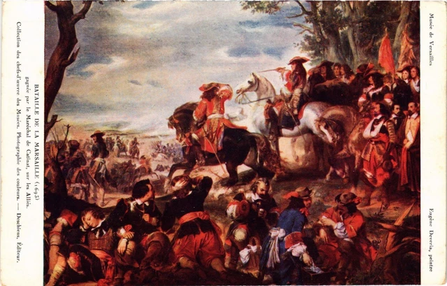 CPA AK Militaire - Battle of Marsaille - 1693 (697332)