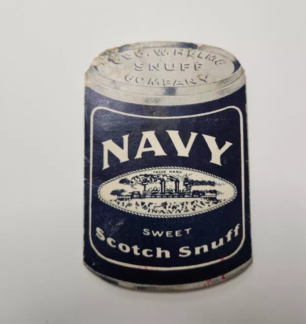 Vintage Navy Snuff Advertising Needle Booklet Helme Snuff