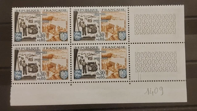 France bloc de 4 timbres  neuf**  YV N° 1409