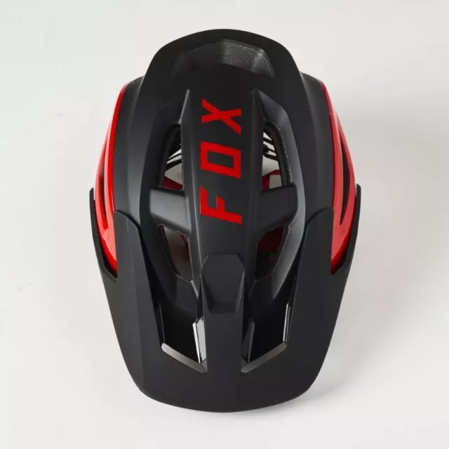 Fox Racing Speedframe Pro Mens MTB Helmets-Black/Red-Small