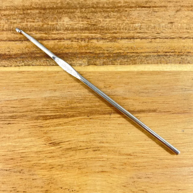 Boye Steel Crochet Hook Size 00 Tapered Head Made in USA Vintage Craft