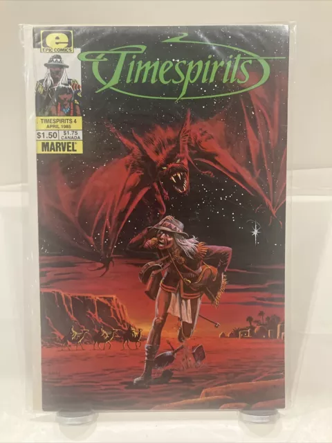 EPIC Comics - Timespirits #4  (April 1985) *Classic Comic Book*
