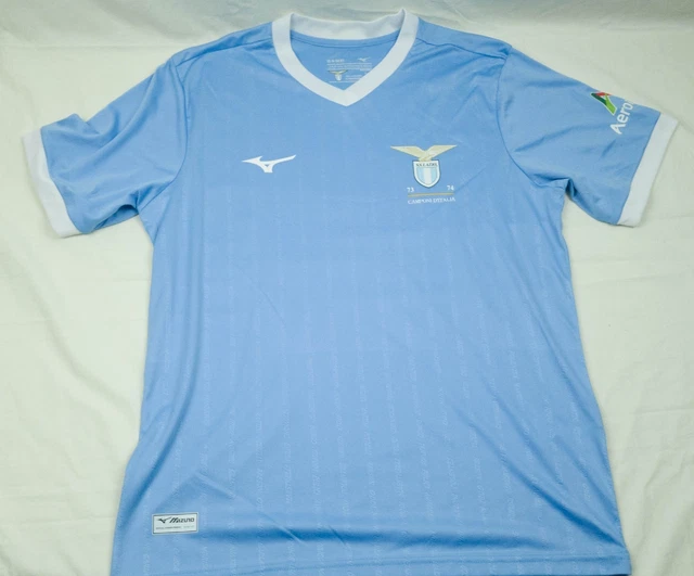 Maillot Football Officiel Vintage 90 De S. S. Lazio Umbro T/XL Banc Di Maillot Football Officiel Vintage 90 De S. S. Lazio Umbro T/XL Banc Di