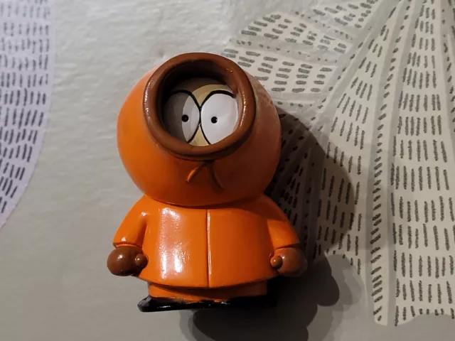 Figurine South Park 6 Cm 1998 Comedy Central All Rights Kenny Capuche Orange