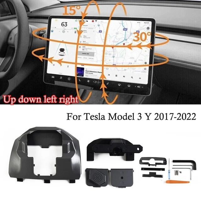 Supporto rotante per schermo Tesla Model 3/Y sistema di navigazione supporto
