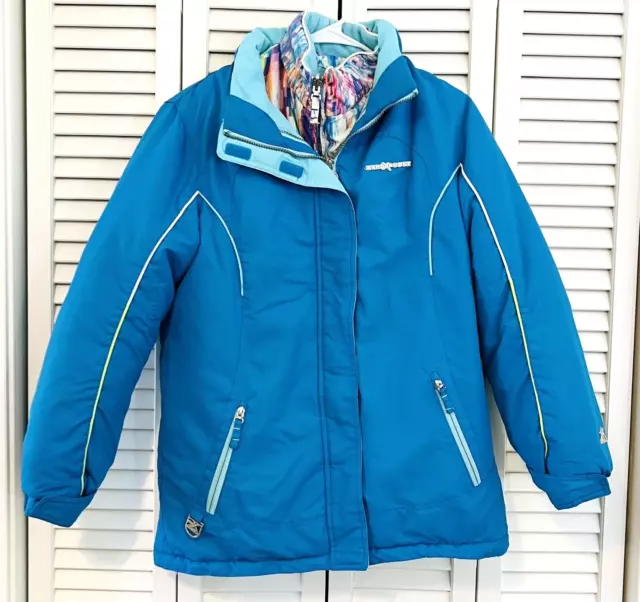 ZeroXPosur Girl's 3 in 1 Winter Coat & Jacket Removable Hood Size XL 16 Zippered