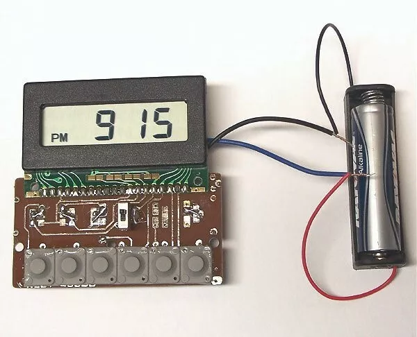 = LCD digital clock kit = diy hobby electronic science project set timer board