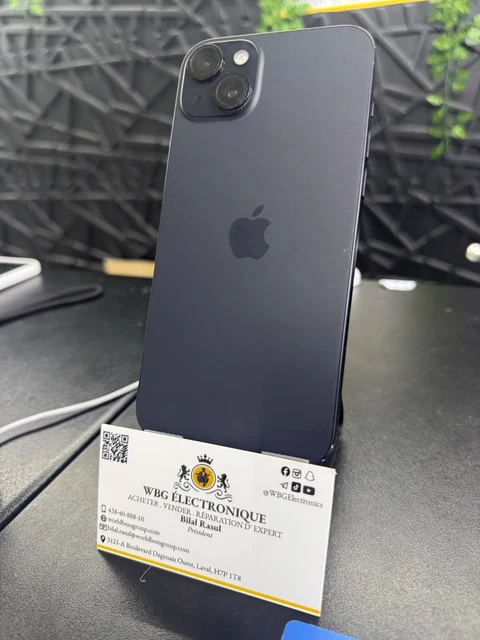 IPHONE 15 PLUS - 128GB - Black - Physical SIM $660.00 - PicClick CA