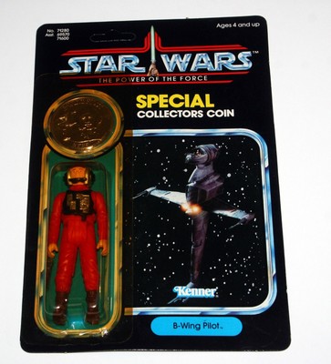 Selezione ORIGINALE STAR WARS AUTOGRAFO AUTOGRAPH mano signed on VINTAGE POTF 2 MOC 