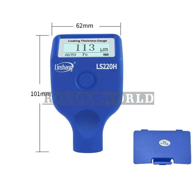 LS220H Dry Film Coating Thickness Meter Painting Thickness Tester 0.0-2000um
