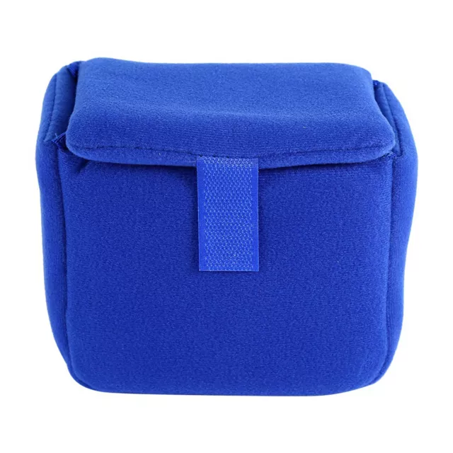 Shockproof Partition Padded Liner Bag With Hook And Loop(blue) -EM