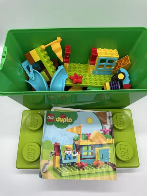 Lego Storage Box 8 Stud Duplo Set With Instructions
