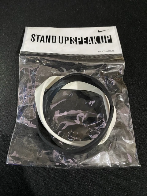 NIKE STAND UP Speak Up Wristband - Size Children £1.99