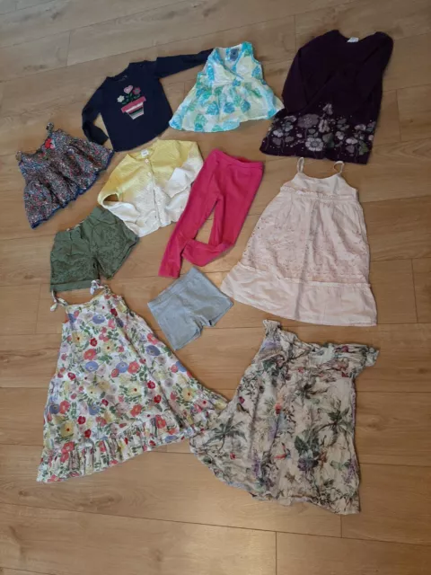 Girls Summer Dress, Shorts, Tops  Bundle 3-4 years (NEXT, GAP, M&S,...) 11 items