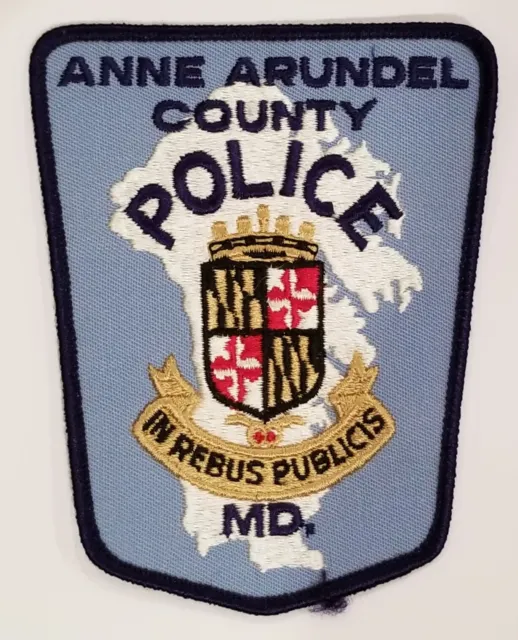 Anne Arundel County Maryland MD Police Embroidered Color Shoulder Patch