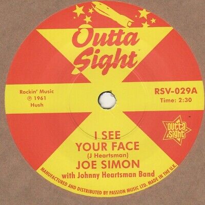 Joe Simon I See Your Face Outta Sight 029 Soul Northern Motown