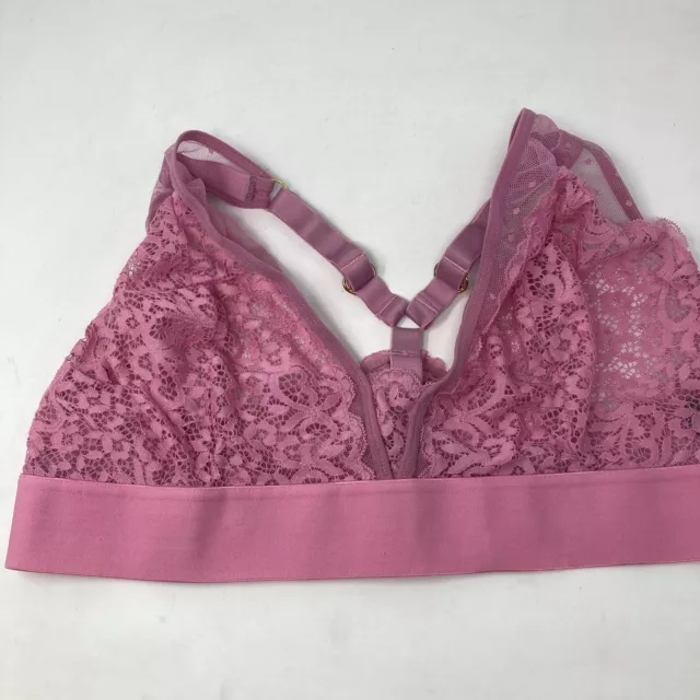 ROUGETTE BY TUTTI Rouge Hallie Bralette In Pink US 42H/I £21.83 - PicClick  UK