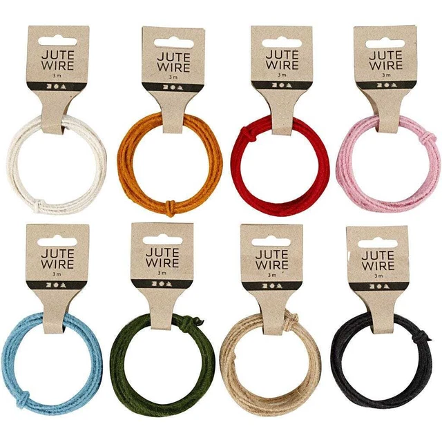 Jute-Draht, Dicke 2-4 mm, 3 m/ 1 Pck Creativ Company