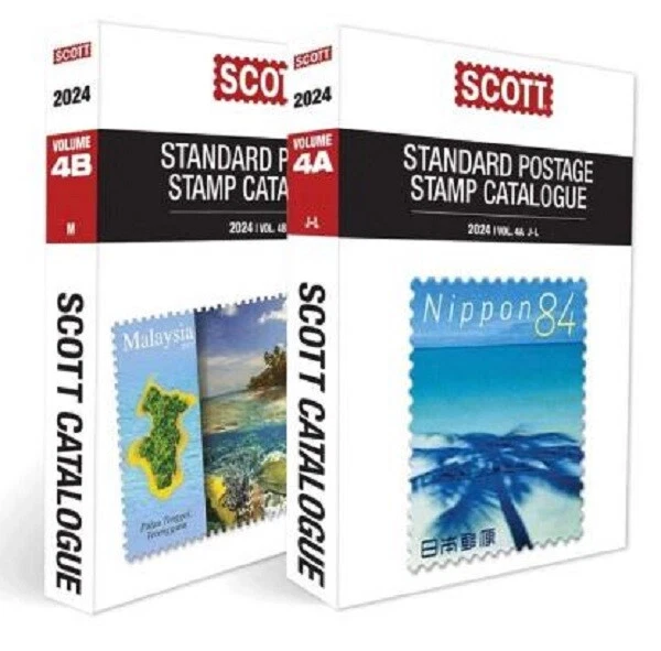 2024 NEW SCOTT Standard Postage Stamp Catalogue Vol. 4 Countries JM