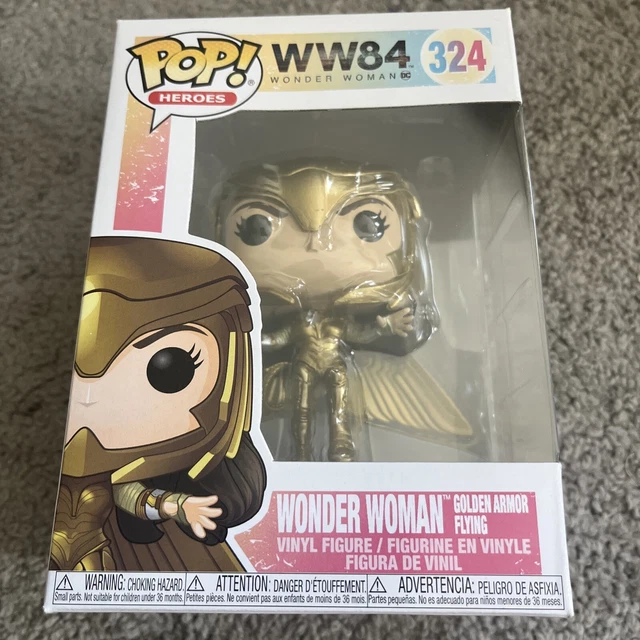 Funko POP! Heroes DC Comics Wonder Woman WW84 Wonder Woman Golden Armor Flying
