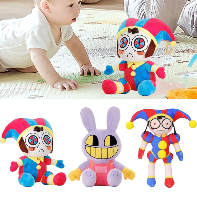 Figurine En Peluche De La Série Digital Circus, Mignon Clown Pomni Et Lapin Jax Dessin Anime Jouets De Cirque Numerique For Amz B Figurine En Peluche De La Série Digital Circus, Mignon Clown Pomni Et Lapin Jax Dessin Anime Jouets De Cirque Numerique For Amz B