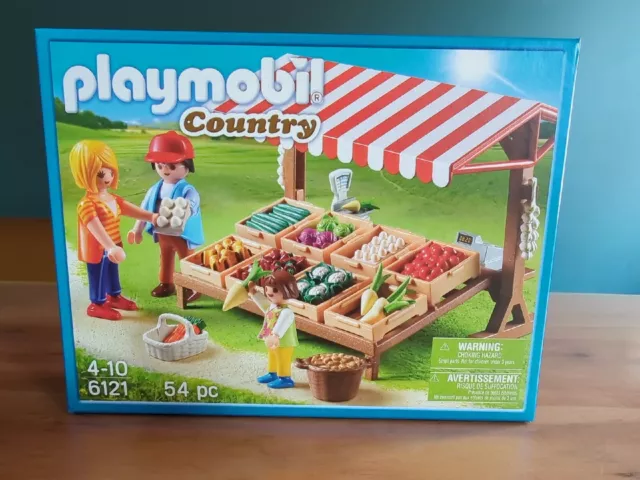 Gemüsestand Bauernhof NEU/OVP PLAYMOBIL® 6121 Kaufladen Hoflanden