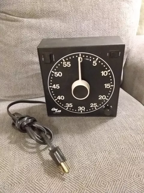 GRALAB MODELO 300 TEMPORIZADOR DE CUARTO OSCURO Foto probada para cámara dial de alarma en desarrollo ¡Bonito!