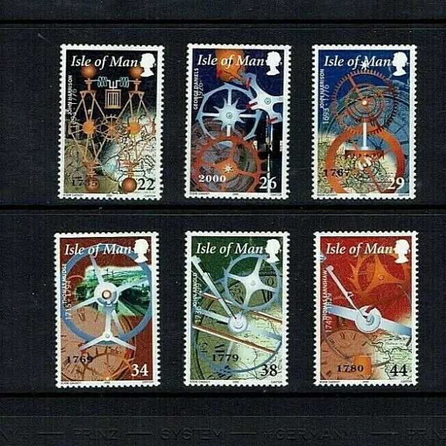 Isle of Man: 2000, The Story of Time, MNH set