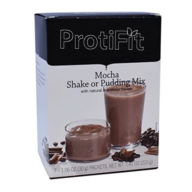 Proti Fit Mocha Pudding/Shake Box - Ideal Protein Compatible - For Hunger Contro