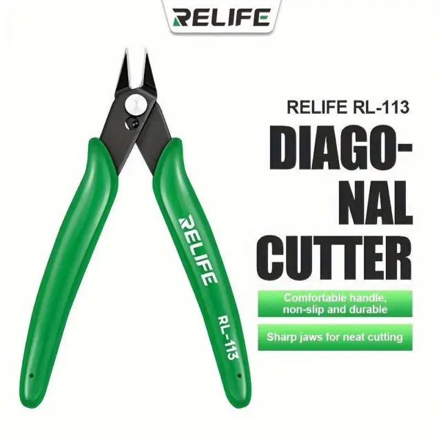 RELIFE RL-113 Precision Diagonal Wire Cutter Snips