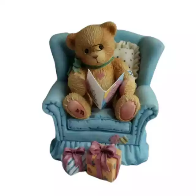 Cherished Teddies Birthday Bear Golden Years Rare Vintage 1997 Retired 302651