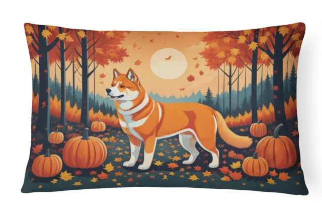 Akita Fall Canvas Fabric Decorative Pillow DAC1004PW1216