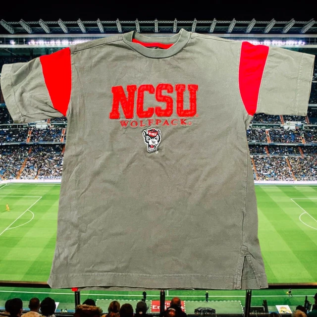 North Carolina State Jersey T-Shirt Red Adult Large Old Varsity Brand