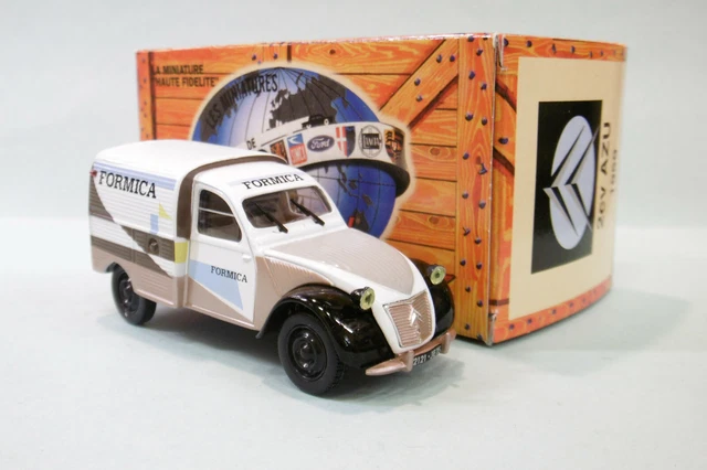 Norev / Hachette - CITROEN 2CV AZU Formica Fourgonnette 1959 BO 1/43