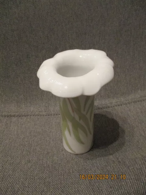 arzberg porzellan kleine Vase weiß