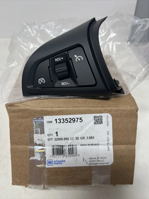13352975 AC Delco Cruise Control Switch New for Chevy Coupe Chevrolet Camaro OEM