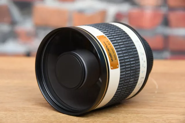 WALIMEX Pro 500mm F 6,3 Spiegelteleobjektiv für Canon EF-S - top Zustand