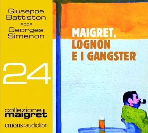 Audiolibro audiobook MP3 George Simenon Maigret Lognon e i gangster usato