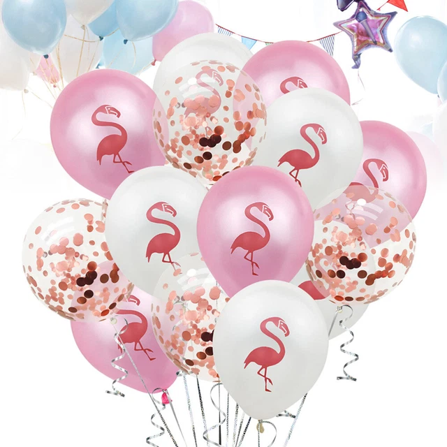 15pcs Tropical Party Décoration Imprimé Latex Ballons Festival Ballon