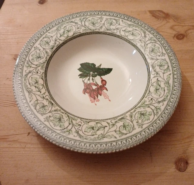 The Royal Horticultural Society Applebee Collection Floral Rimmed Bowl