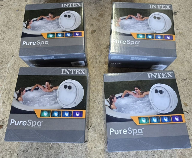 Luce LED Multicolore Per Jacuzzi Intex PureSpa - Batterie AAA, Auto-spegnimento - Foto 4