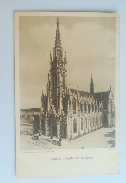 CPA 54 NANCY - eglise saint epvre