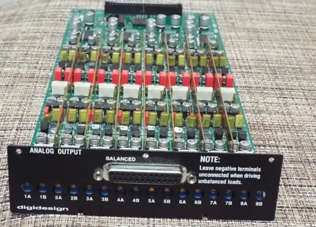 Digidesign 192 D/A Analog Output Card Protools HD