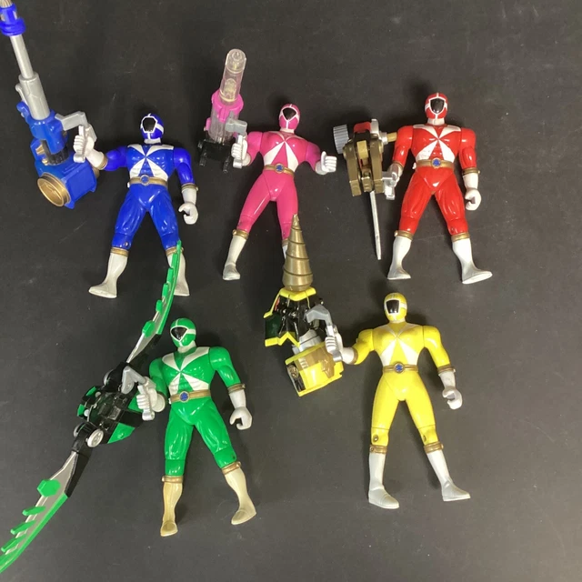 POWER RANGERS FULL Set with Weapons 1999 WA £14.99 - PicClick UK