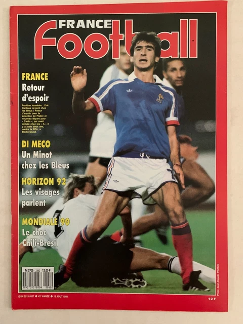 ERIC CANTONA, RARE TRADING "ROOKIE" CARD, COLLECTOR (JT29